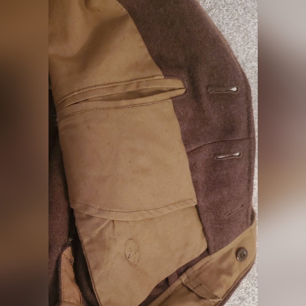 Vintage Banana Republic Military Jacket with Gold Buttons - Picture 8 of 10